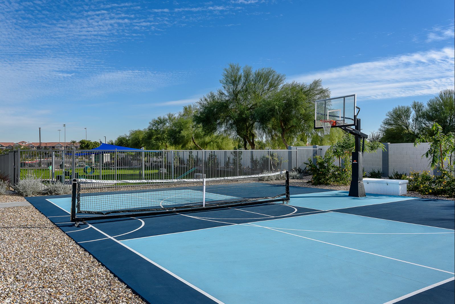 Pickleball and Basketball Court