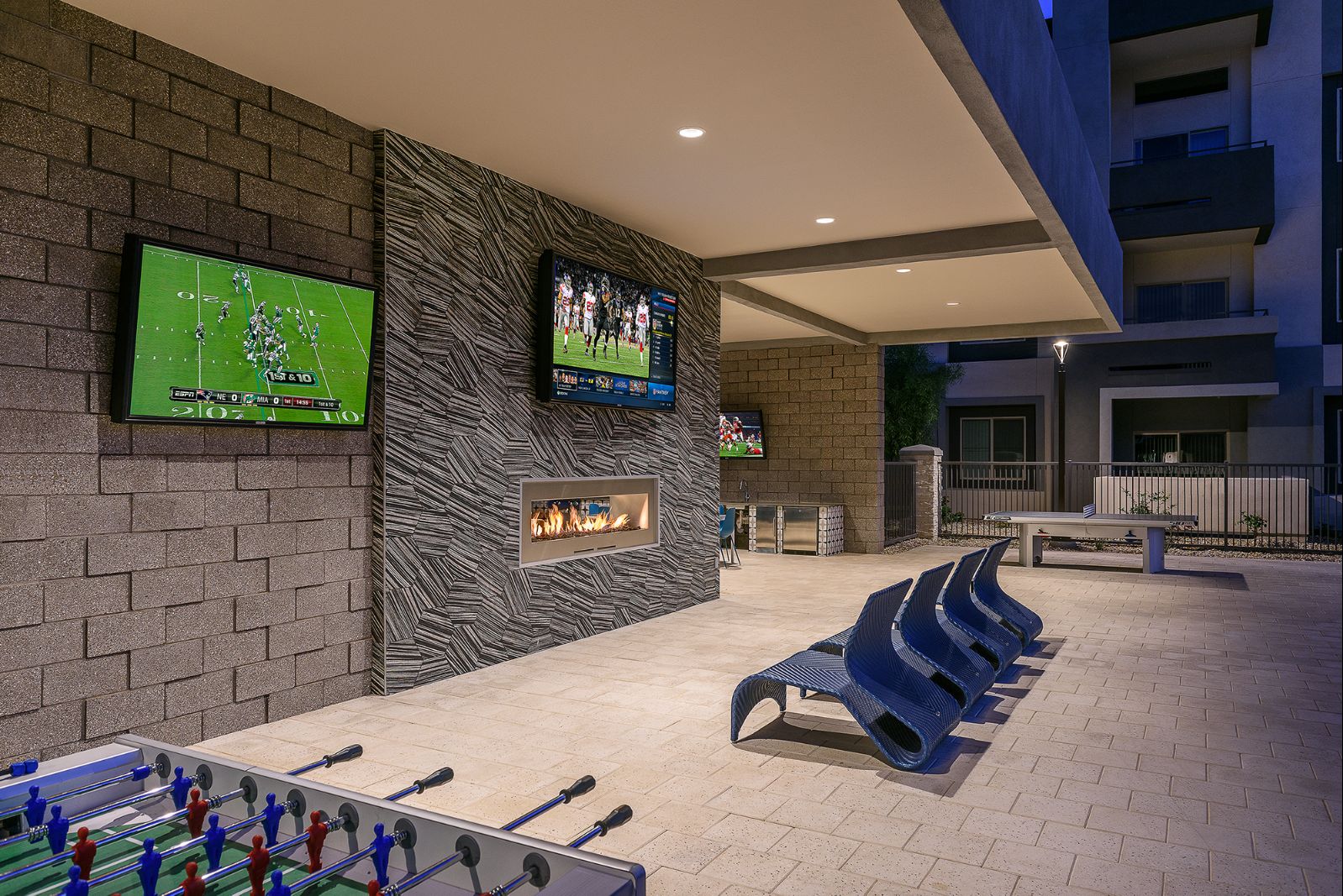 Resident Area with Firepit