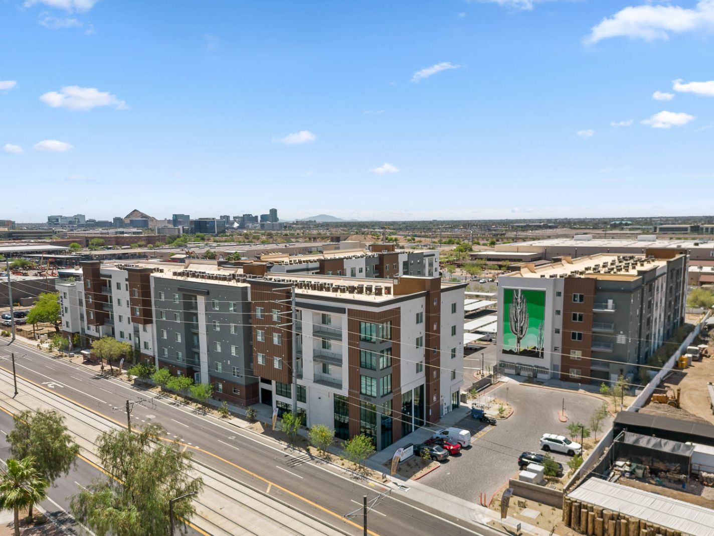 Exterior from Washington