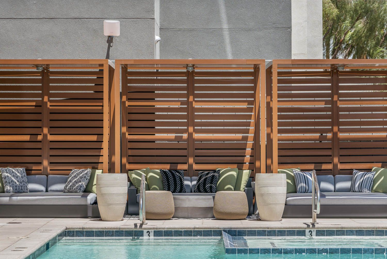 Resort-Style Cabanas