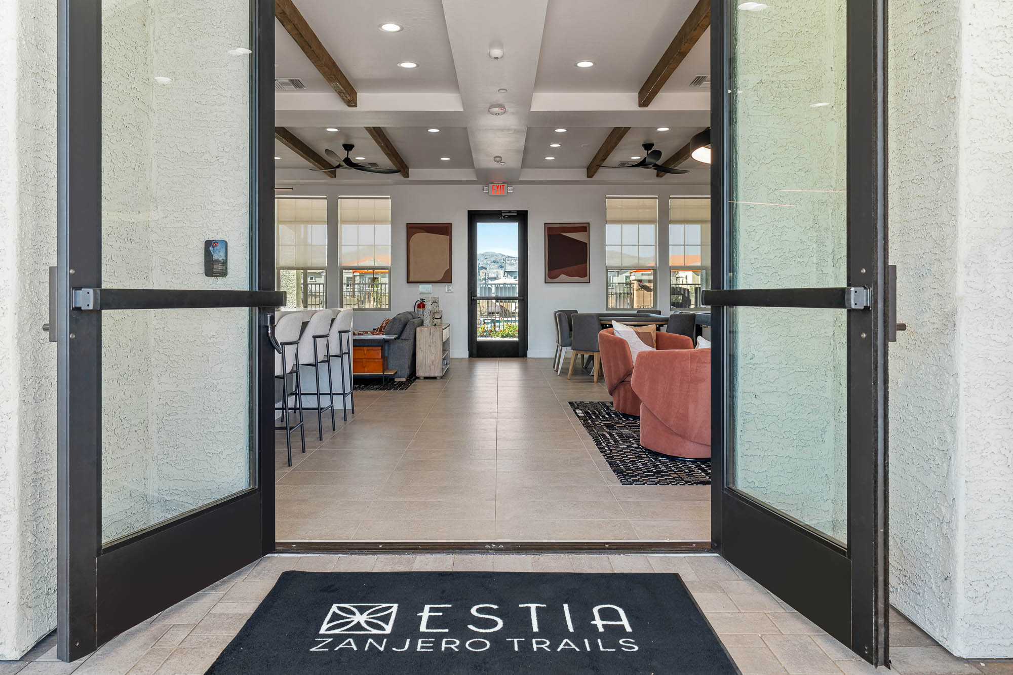 Community Clubhouse Entrance