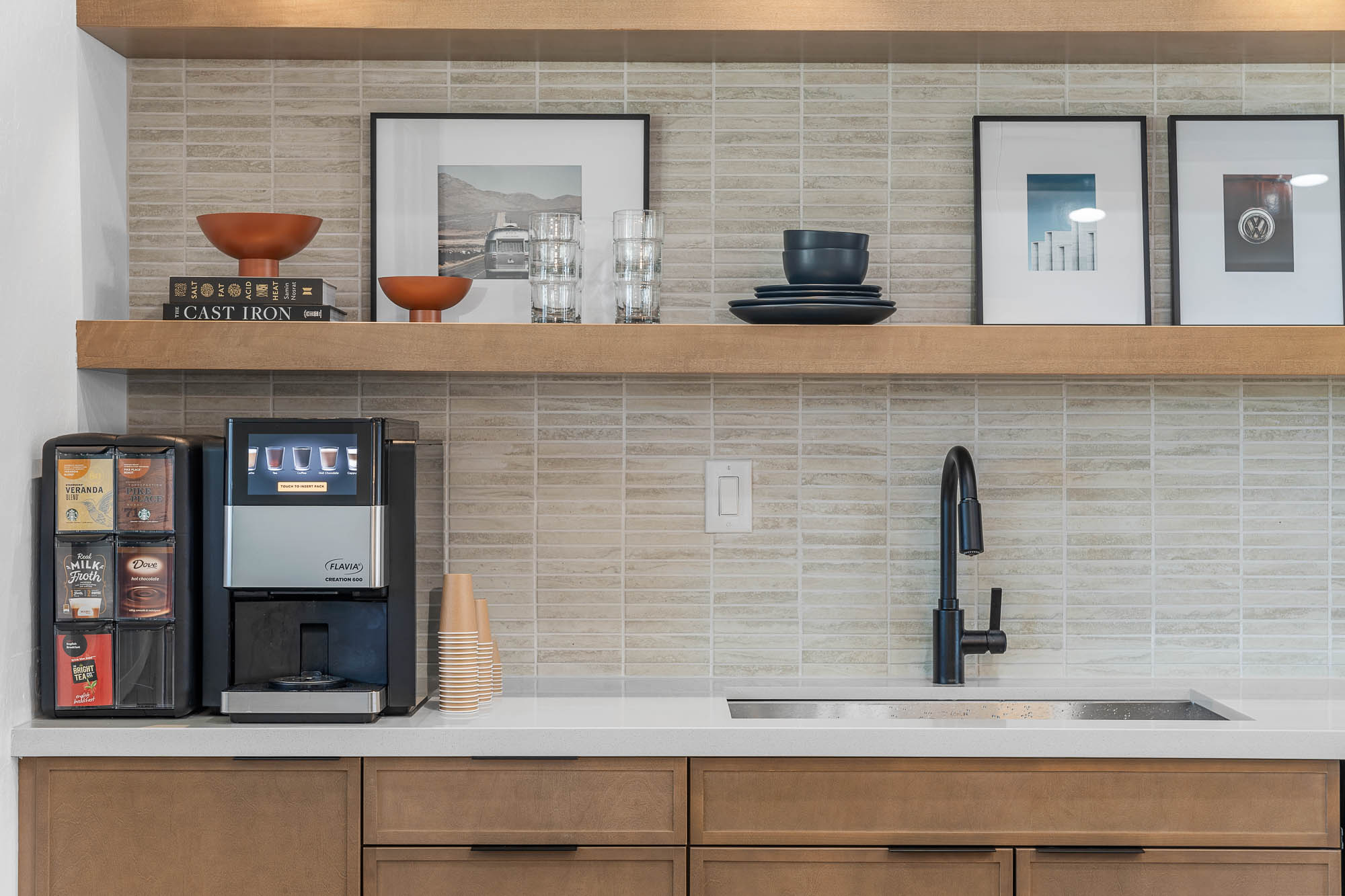 Modern Clubhouse Kitchenette
