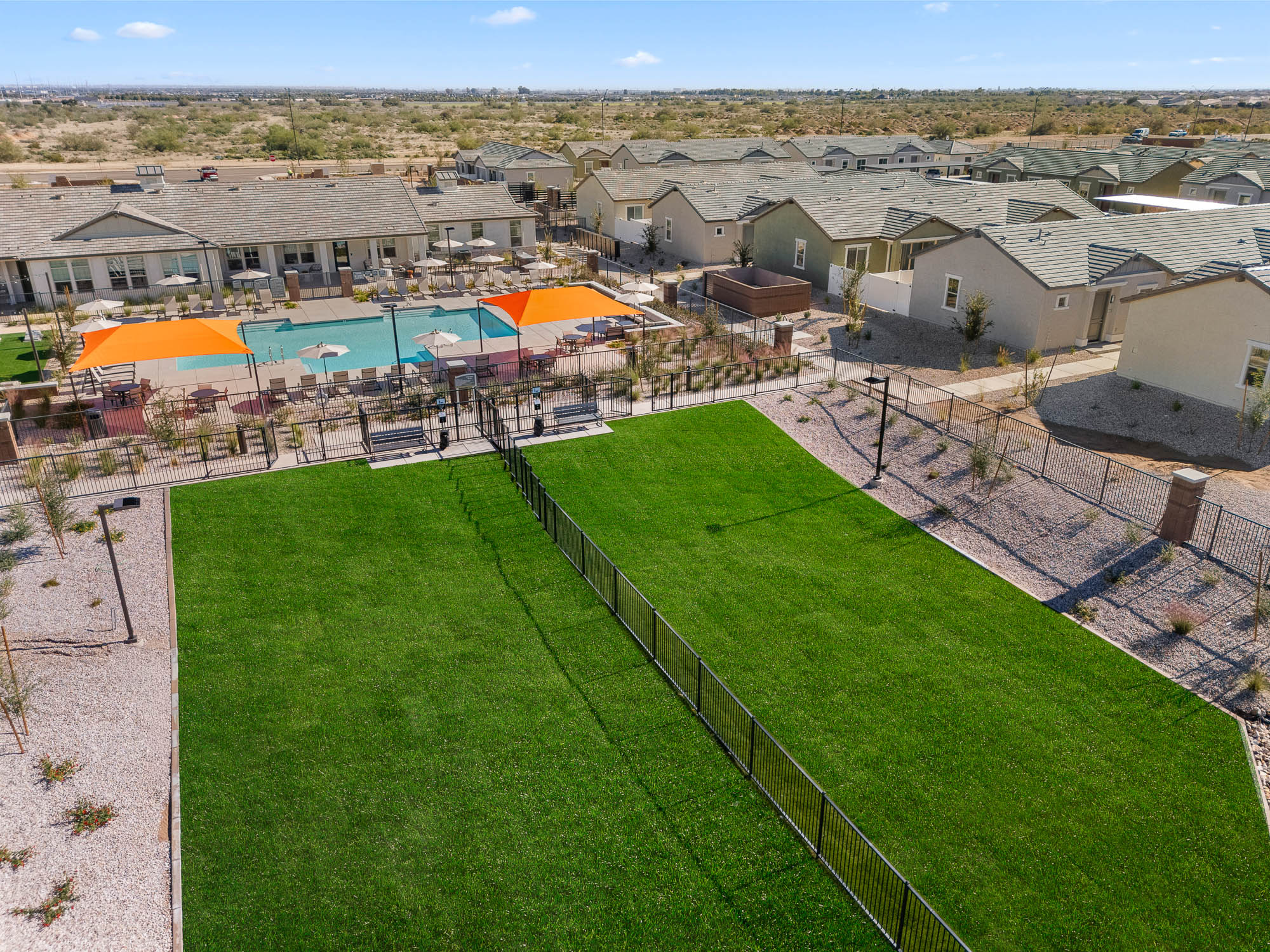 Expansive Green Spaces