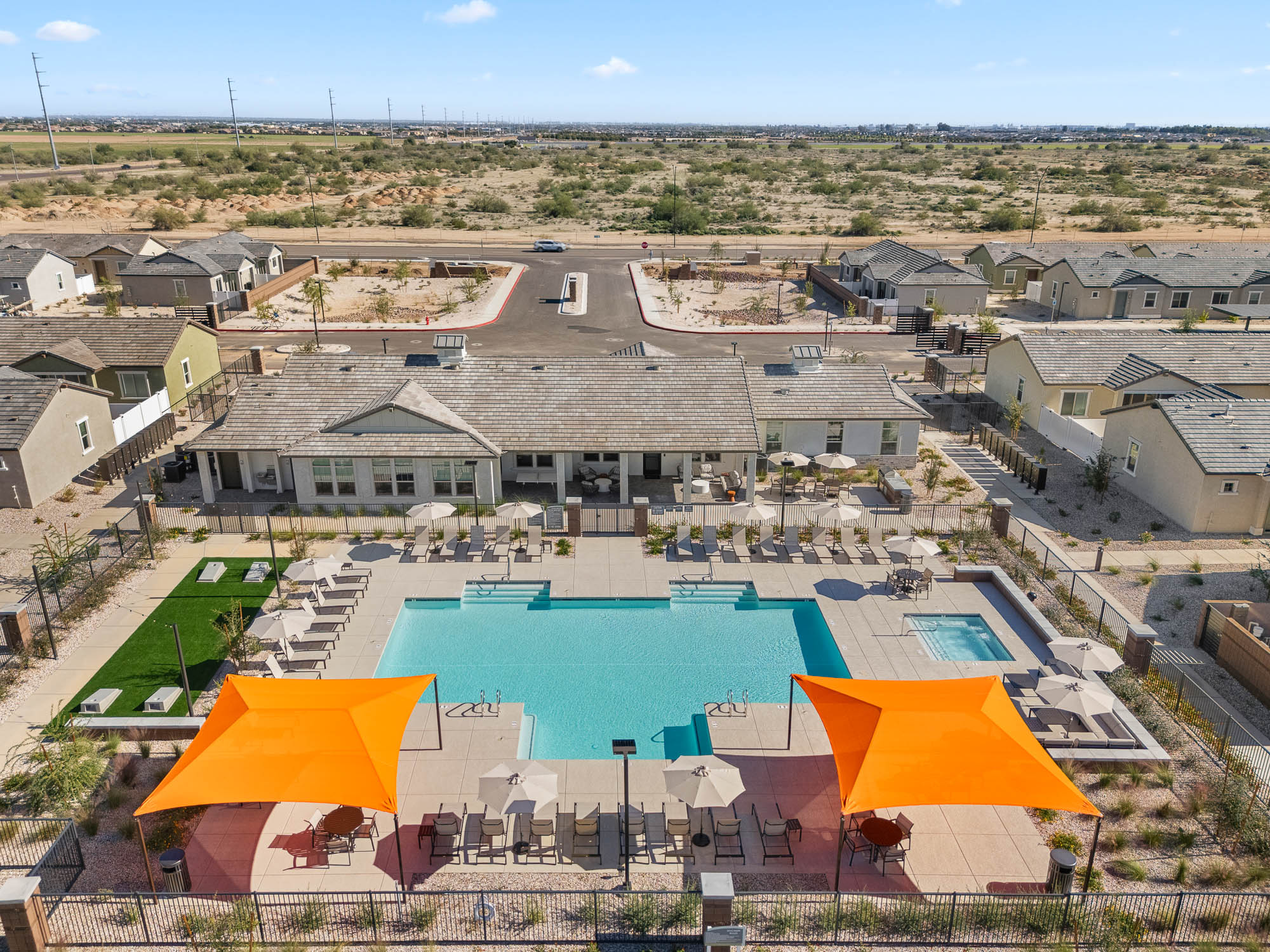 Aerial Community View