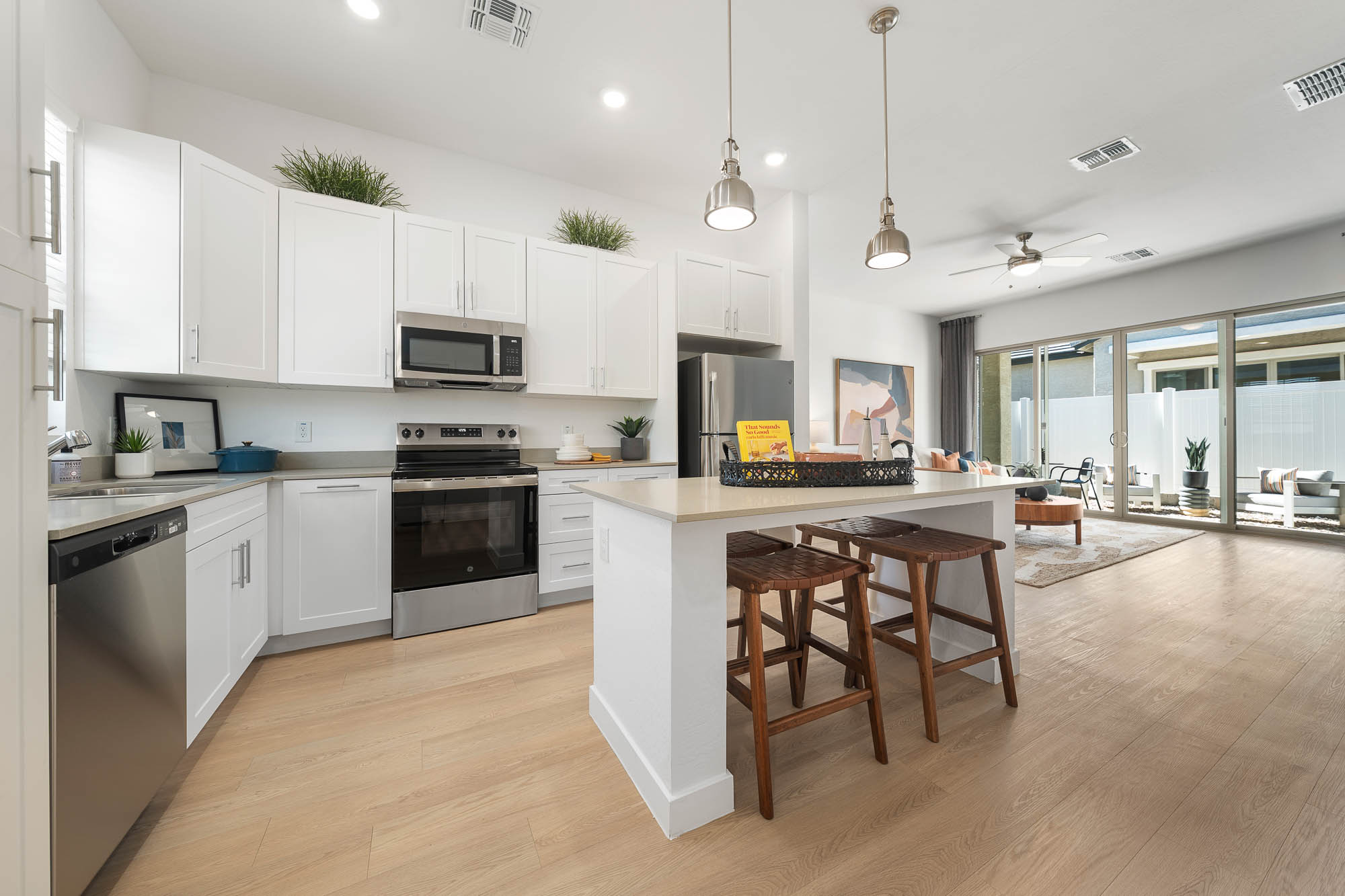 Open Kitchen Interior