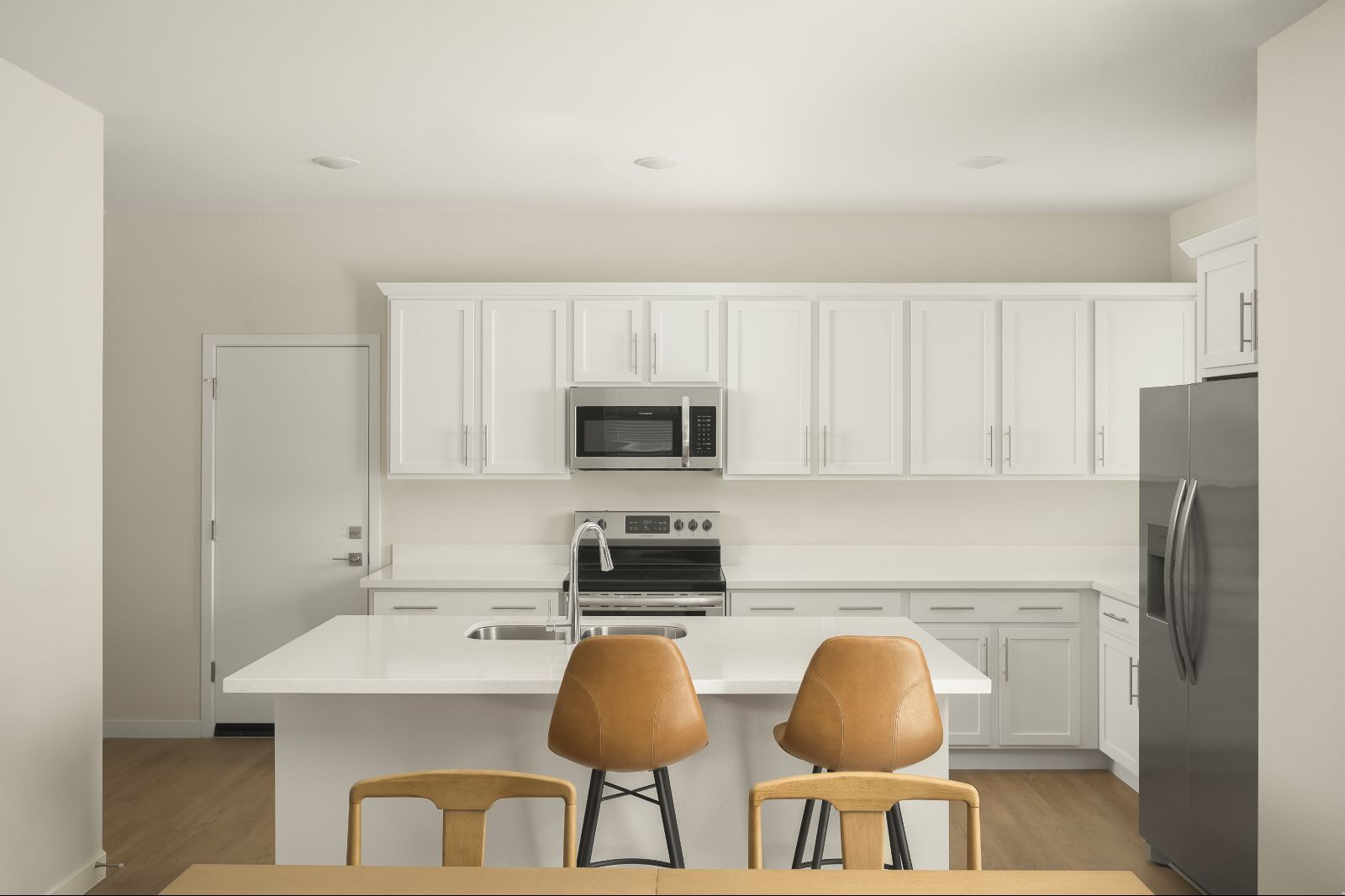 Chef-Inspired Kitchen with Island