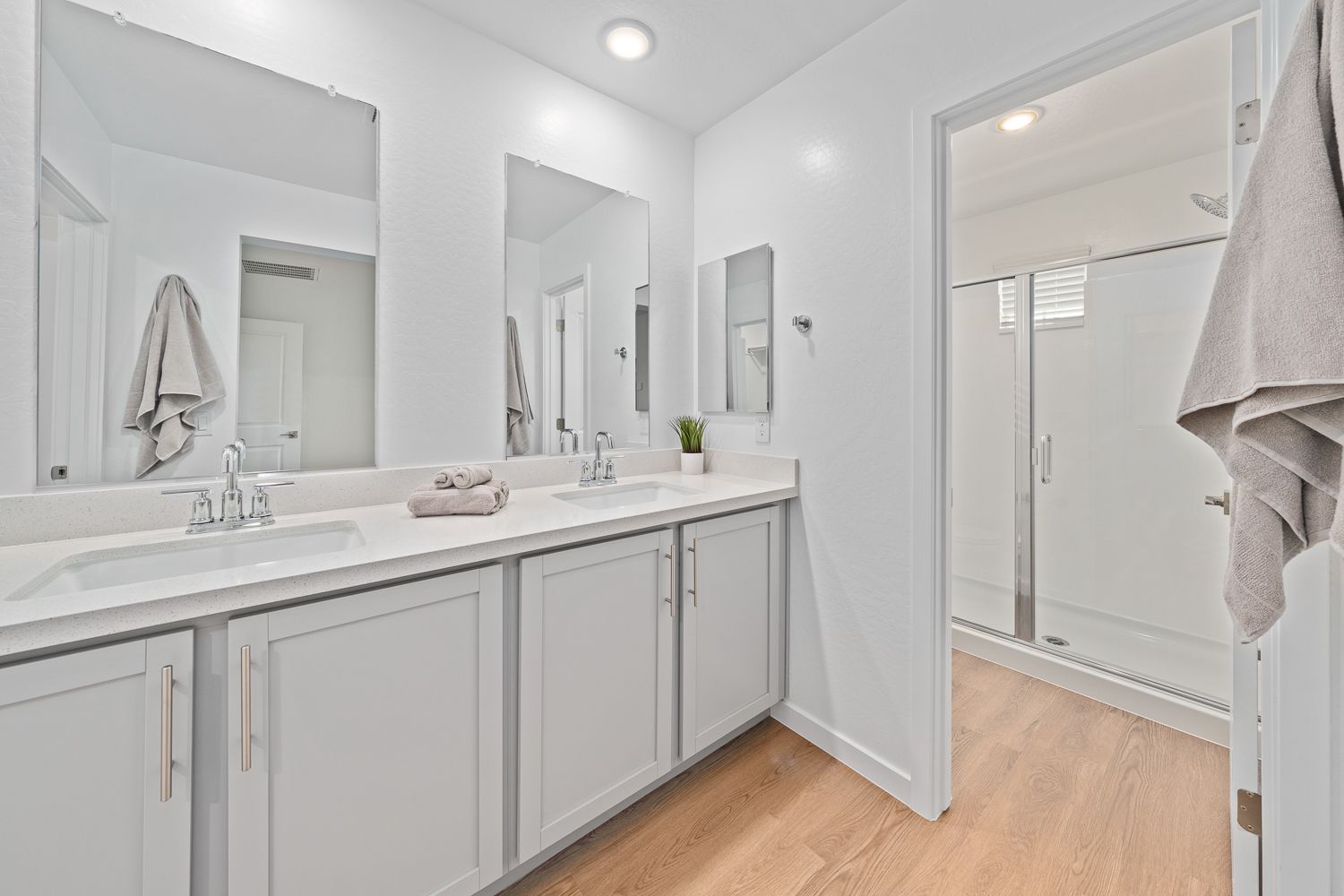 Dual Sink in Primary Bathroom