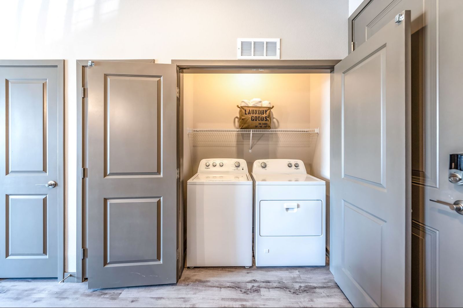 Full-Size Washer and Dryer