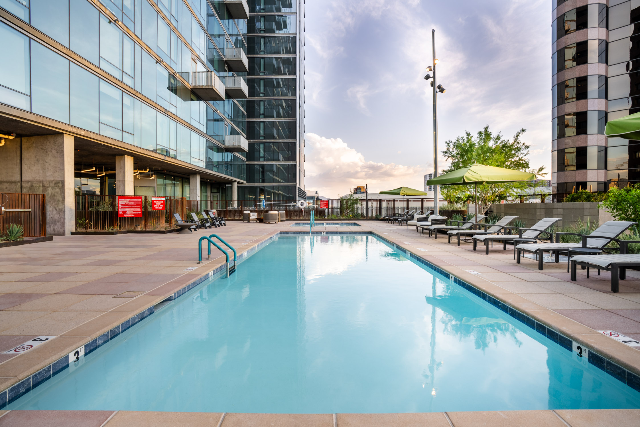 Stunning Sky Deck Pool