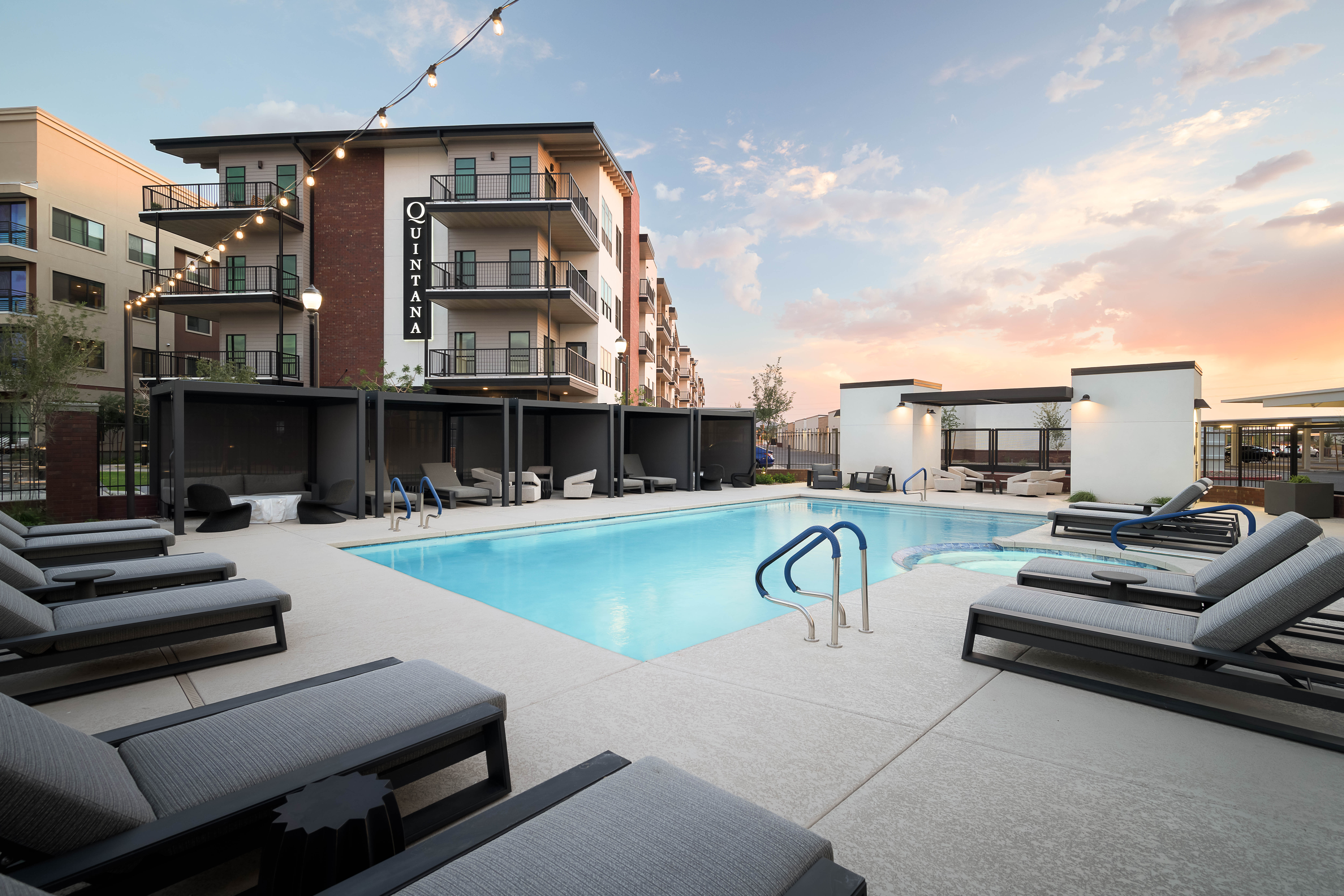 Resort-Style Lagoon Pool and Whirlpool Spa

