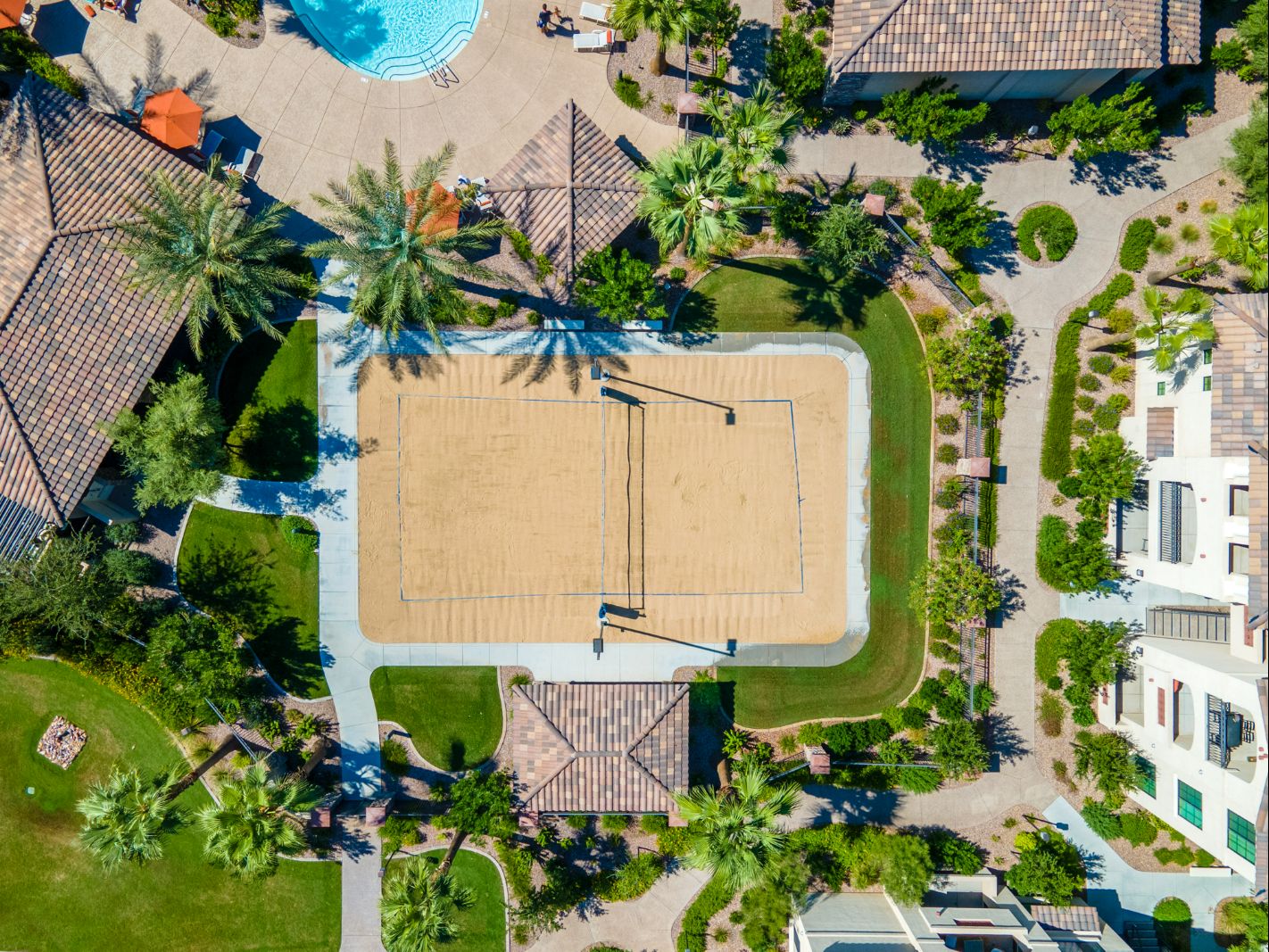 Sand Volleyball Court