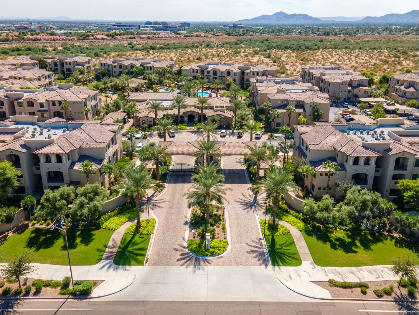 Stunning Aerial Community View