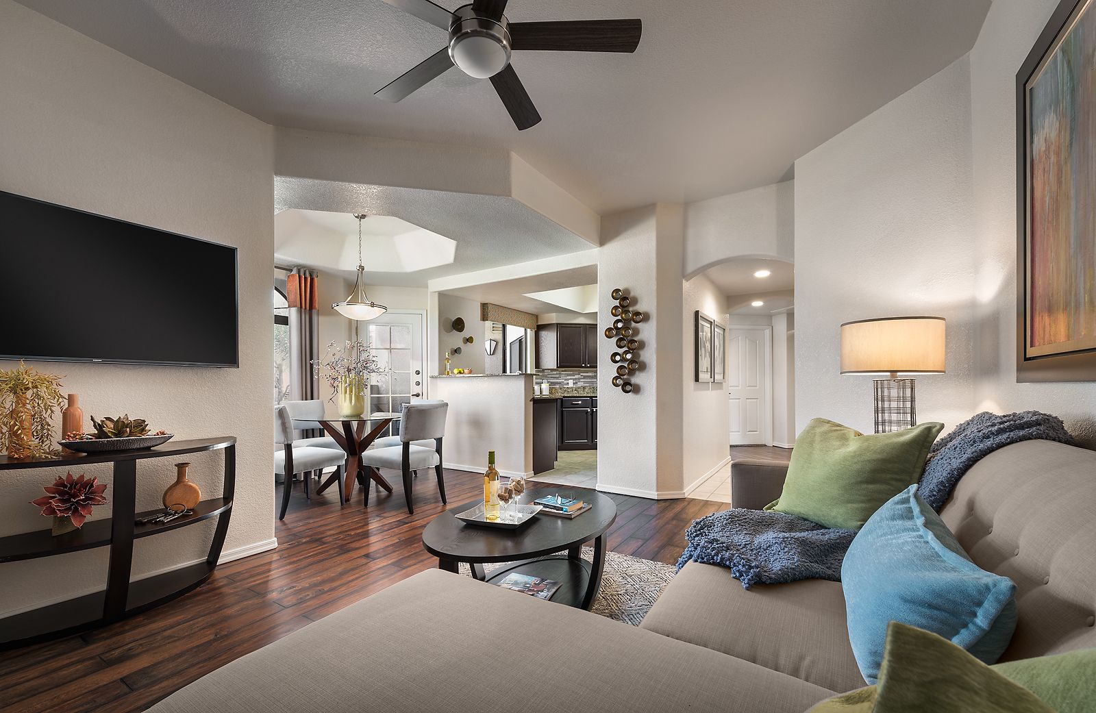 Elevated Living Area