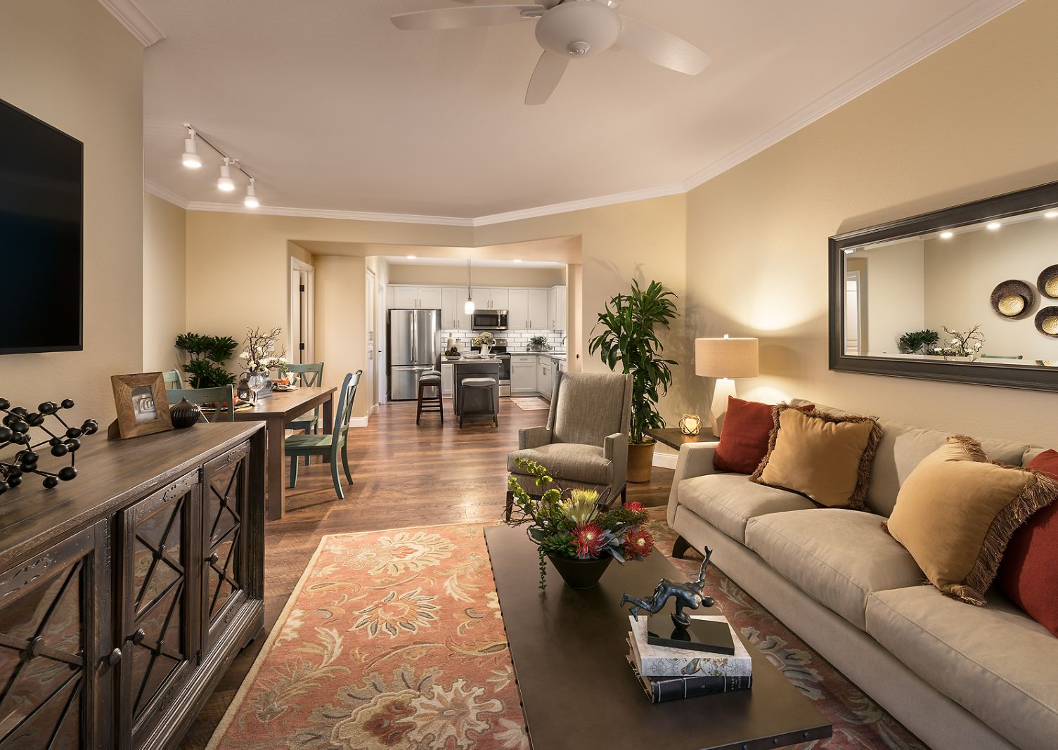 Elevated Living Area
