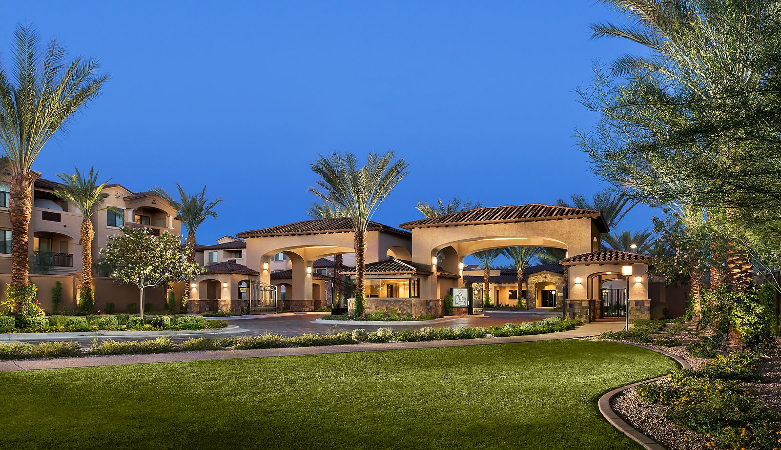 Porte-Cochère Entrance