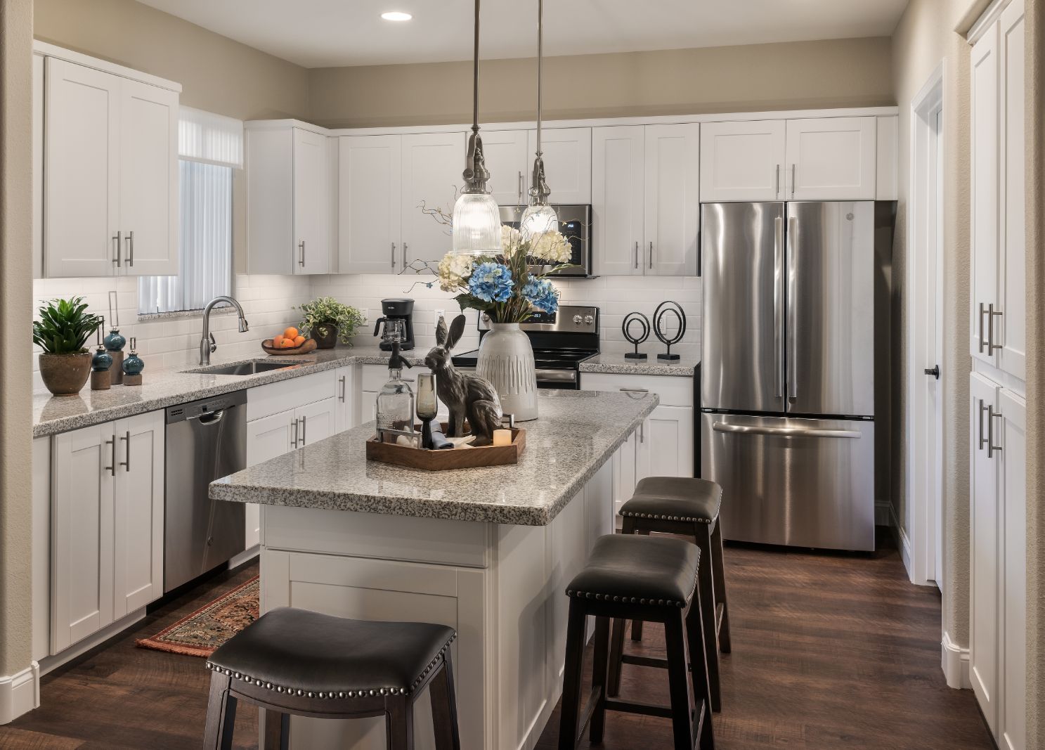 Luxurious Kitchen with Stainless Steel Appliances