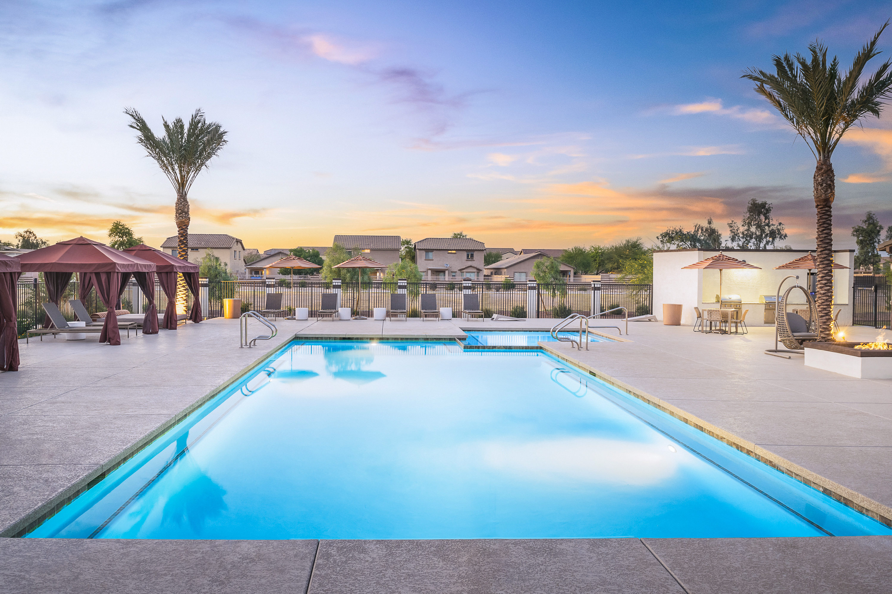 Sanctuary on 51st official community or furnished model photograph; individual homes may differ.