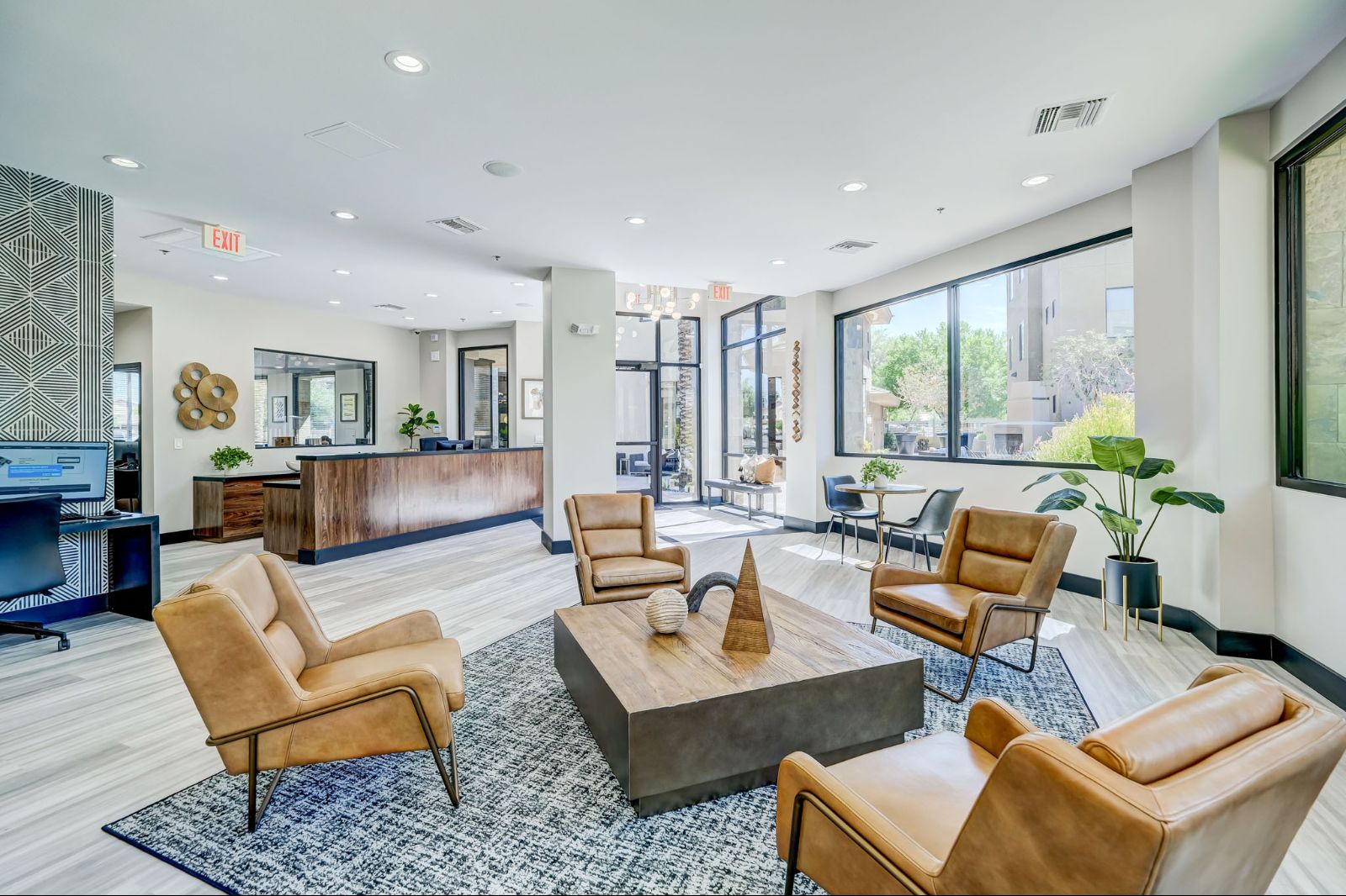 Sophisticated Seating Area