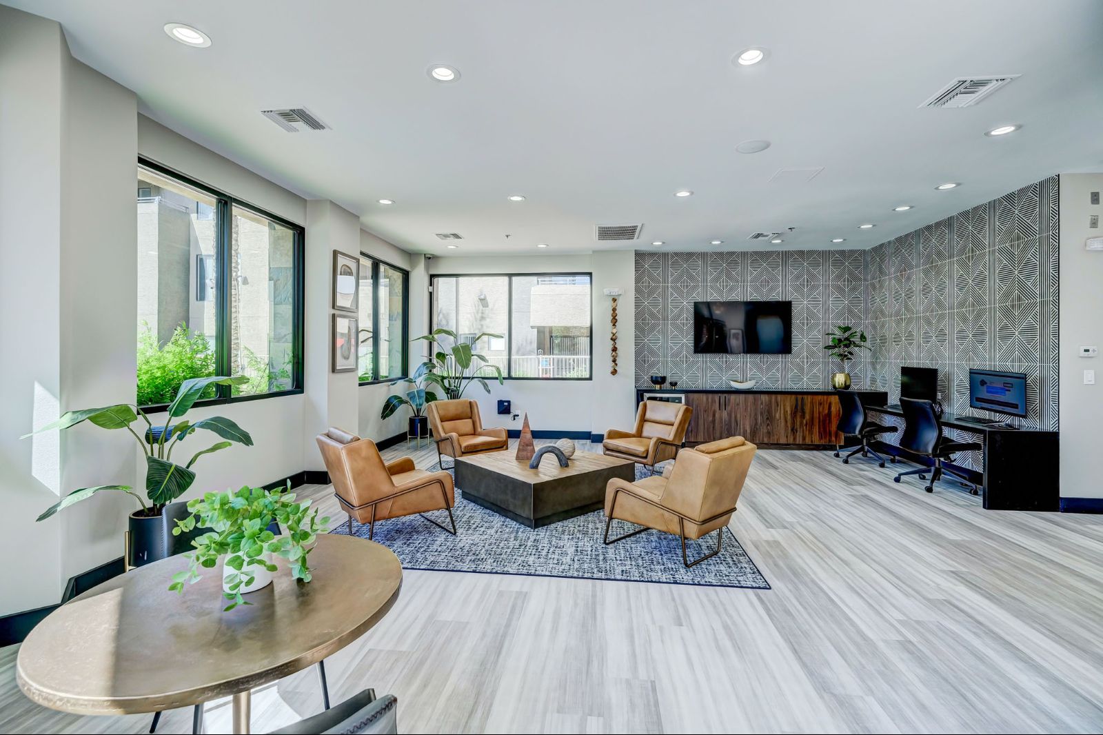 Spacious Clubhouse Lounge