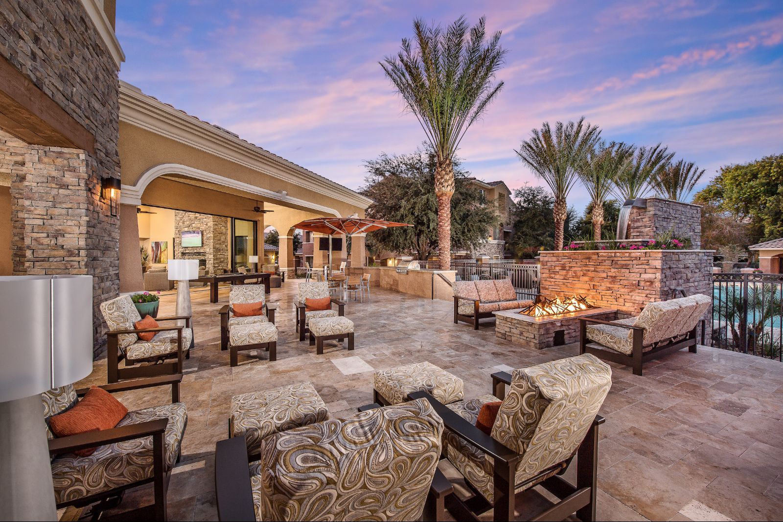Breathtaking Views from Courtyard