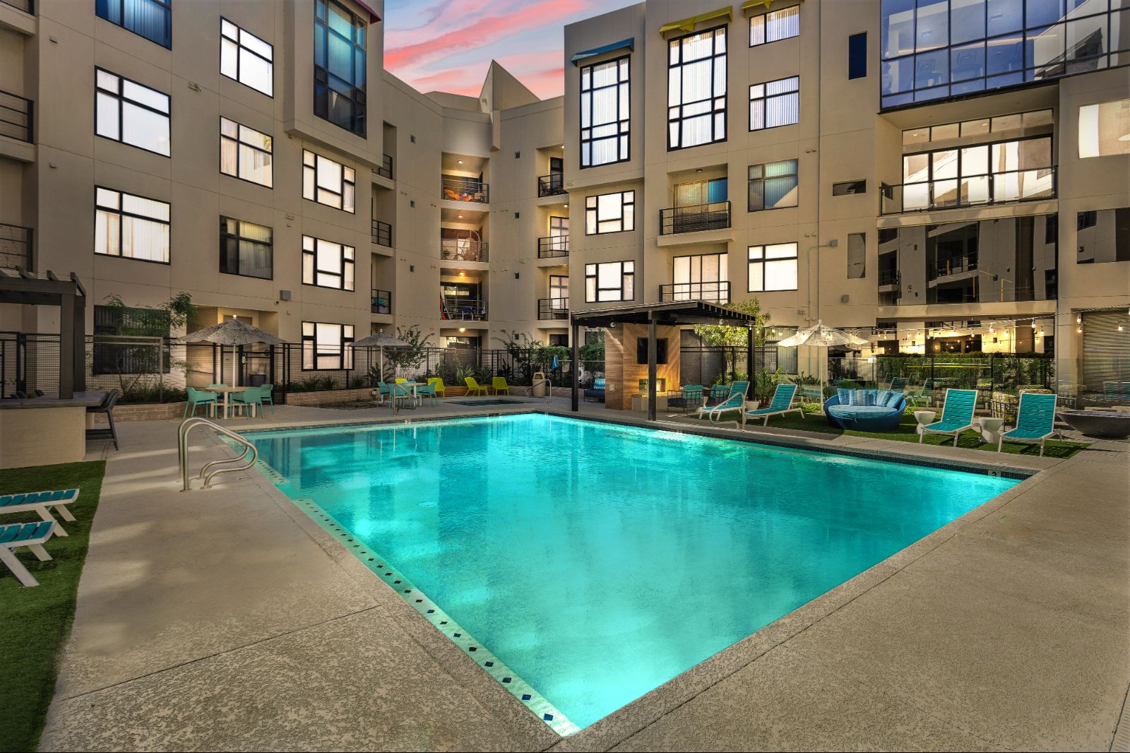 Private, Resort-Style Heated Swimming Pool