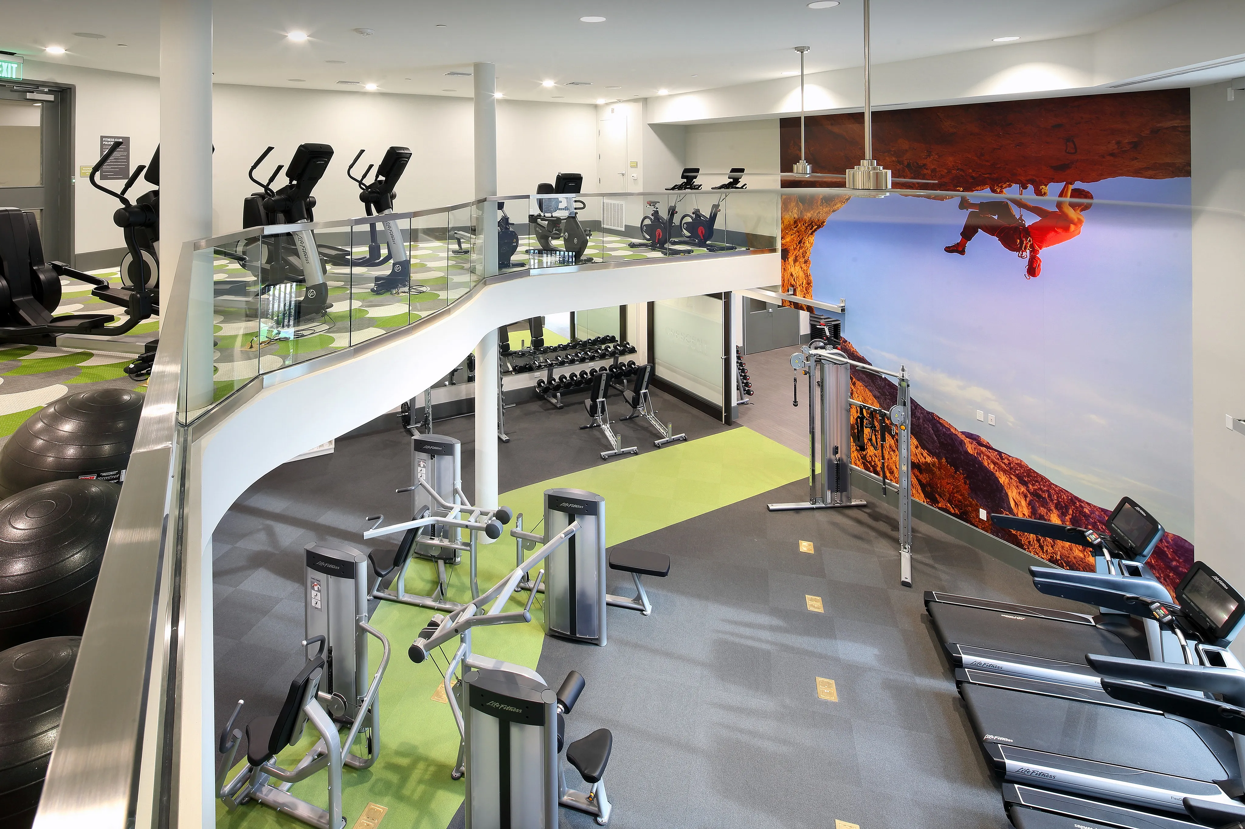 Two-Level Fitness Center