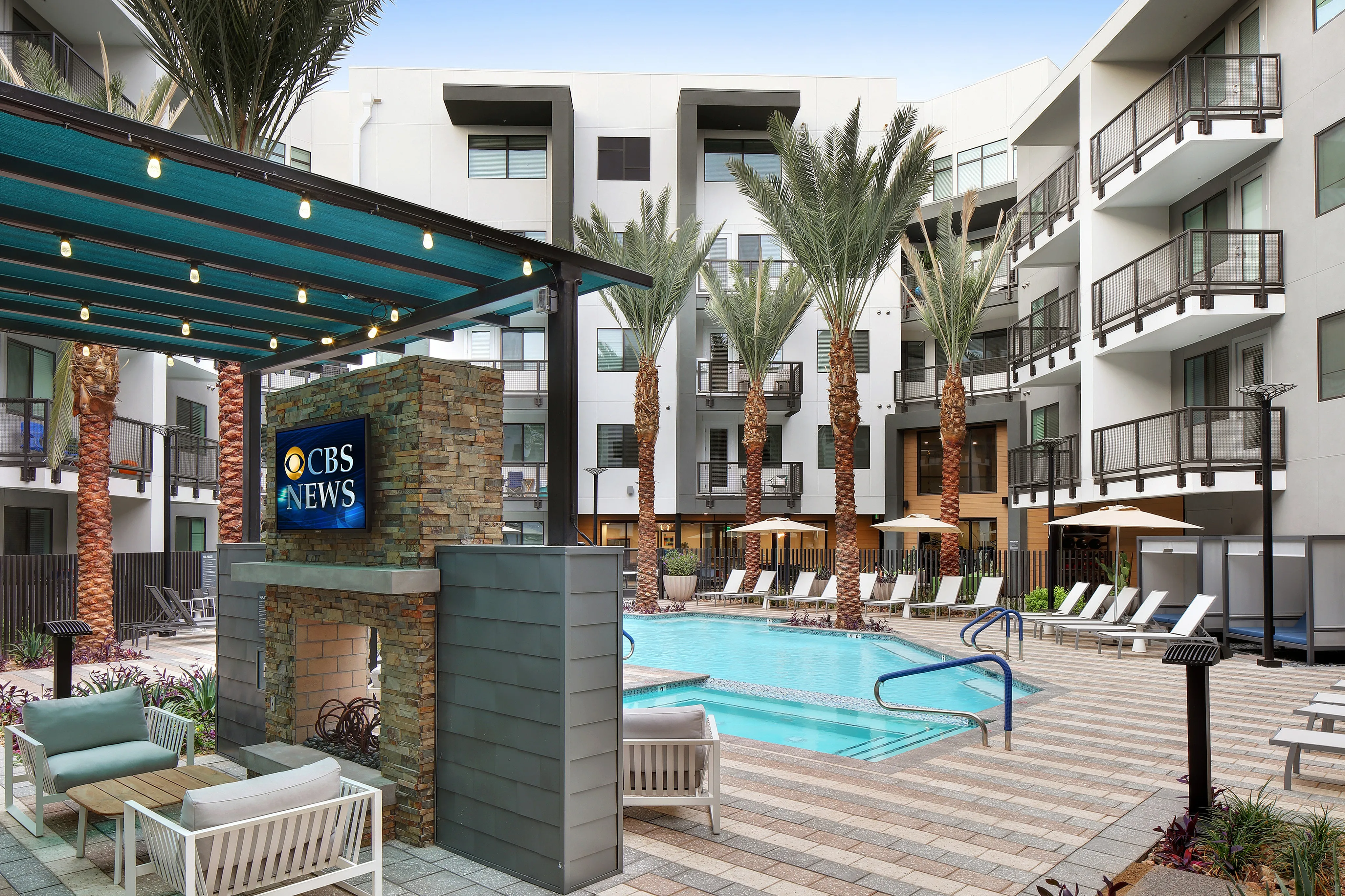 Resort-Style Pool Area