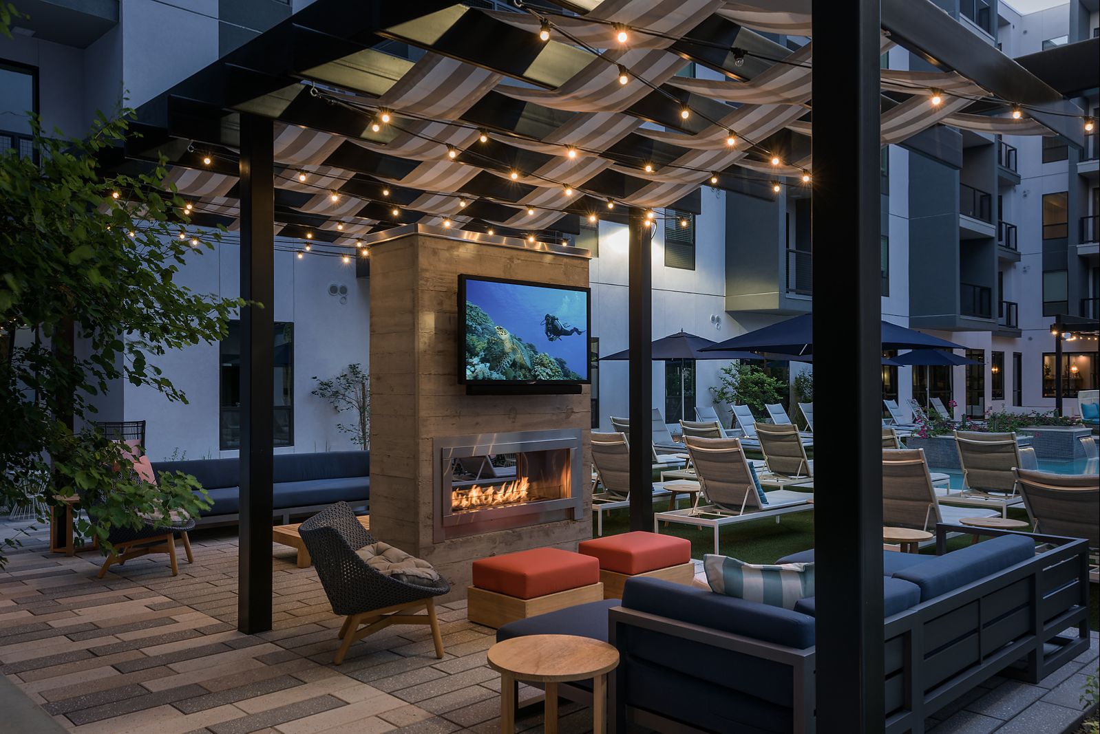 Patio Fireplace