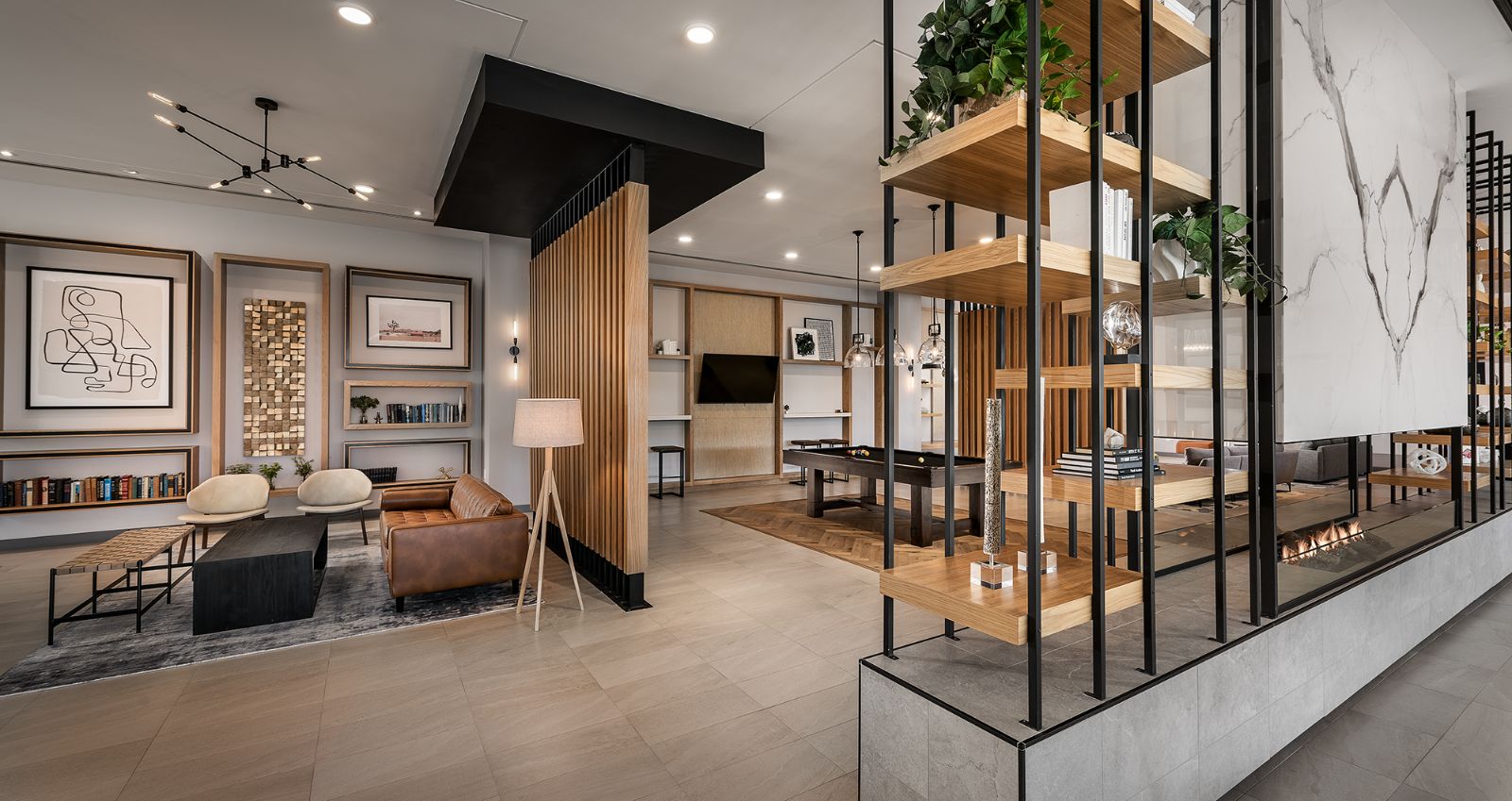 Luxurious Resident Seating Area