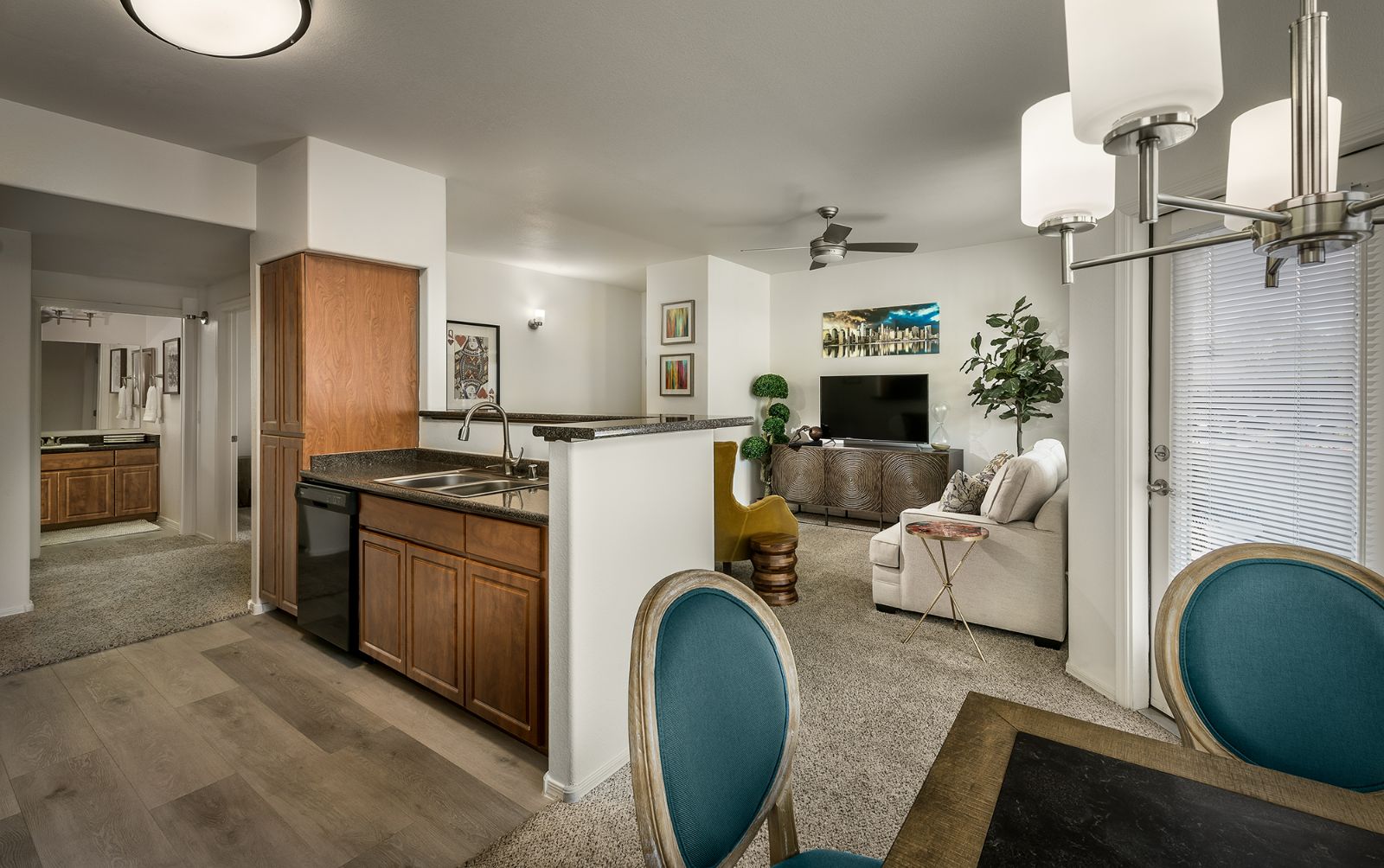 Living Room From Kitchen